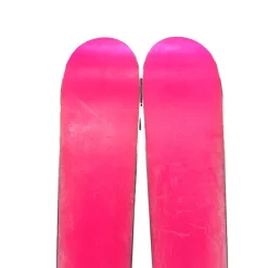 Used K2 LUV BUG 120 Girls DH Ski/Binding Pink 110 cm