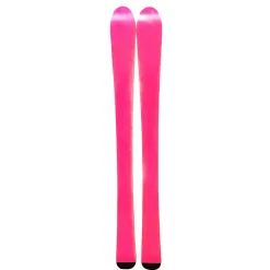 Used K2 LUV BUG 120 Girls DH Ski/Binding Pink 110 cm