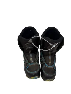 Used K2 MINI TURBO BOA Snowboard Boots Black Youth 13.0
