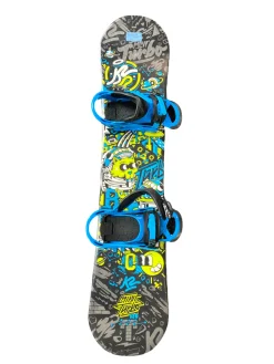 Used K2 MINI TURBO Boys Snowboard Only Black 120 cm