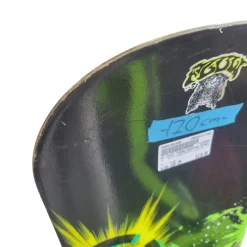 Used K2 MINI TURBO/BURTON BINDINGS 120 Boys Board/Binding Black 120 cm