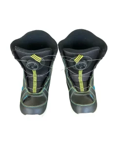 Used K2 MINITURBO Boys Snowboard Boots Black Junior 01