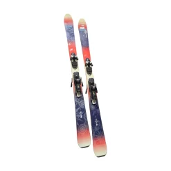 Used K2 OOLALUV 85TI Womens DH Ski/Binding Red 163 cm