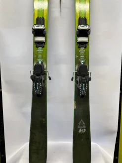 Used K2 PINACLE Mens DH Ski/Binding Green 170 cm