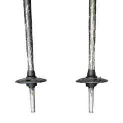 Used K2 SPEED JR SERIES SKI POLES Boys DH Ski Pole Black 95 cm / 38 in