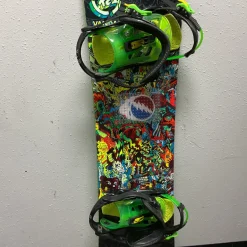 Used K2 VANDAL Boys Board/Binding Black And Green 147 cm