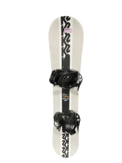 Used K2 VANDAL Boys Board/Binding White 132 cm