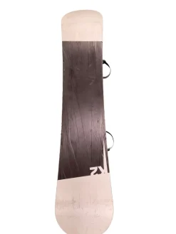 Used K2 WORLD WIDE WEAPON Womens Board/Bindings Black And White 147 cm