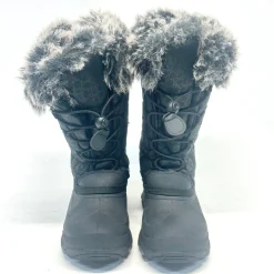 Used Kamik Snow/Hunt/Hike Boots Y Black Junior 01