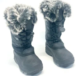 Used Kamik Snow/Hunt/Hike Boots Y Black Junior 01