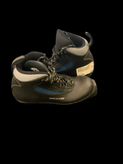 Used Karhu Boys SNS XC Ski Boots Black JR-01