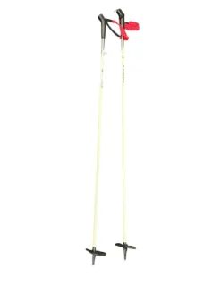 Used KASTLE Mens XC Ski Poles White 125 cm / 50 in