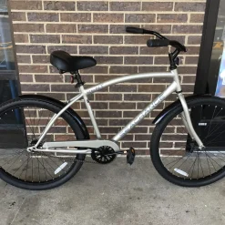 Used Kent 26 IN SEACHANGE MENS CRUISER BIKE Cruiser Bike Mens Grey 43-47cm - 17-18