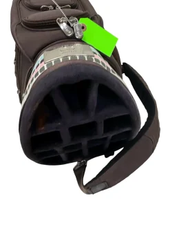 Used KERI GOLF Womens 14-Way Cart Bag Brown