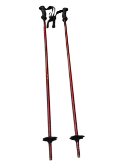 Used KERMA VECTOR Girls DH Ski Pole Red 85 cm / 34 in