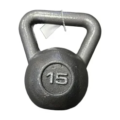 Used Kettle Dumbbell (Each) Grey 15 lb