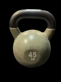 Used Kettle Dumbbell (Each) Grey 45 lb