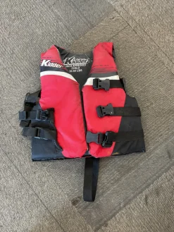 Used KIDDER PFD Child PFD Red Child 30-50