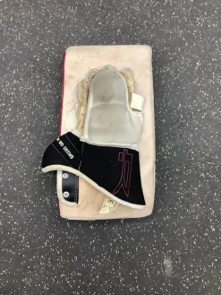Used Koho SR330 GB Street Goalie Blocker Sr White