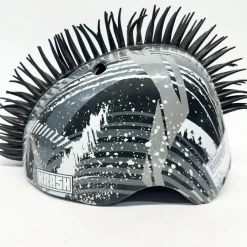 Used KRASH Skateboard Helmet Grey M/L