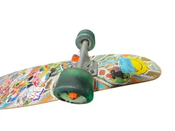 Used Kryptonics Complete Skateboard Black Regular