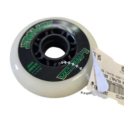 Used LABEDA ASLPHALT 80MM WHEEL Street Hockey Accessories White Senior
