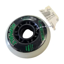 Used LABEDA ASLPHALT 76MM WHEEL Street Hockey Accessories White Senior