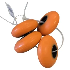 Used LABEDA ASLPHALT 59MM WHEEL Street Hockey Accessories Orange Senior