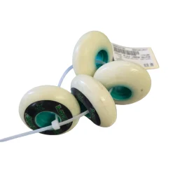 Used LABEDA ASLPHALT 59MM WHEEL Street Hockey Accessories White Senior