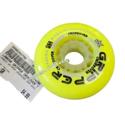 Used LABEDA GRIPPER CROSSOVER 76MM WHEEL Street Hockey Accessories Yellow Senior