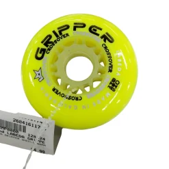 Used LABEDA GRIPPER WHEELS 80MM Street Hockey Accessories Yellow Senior