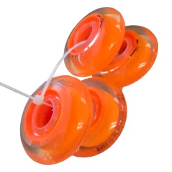 Used LABEDA MILLENIUM 72MM WHEELS Street Hockey Accessories Orange Senior