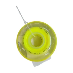 Used LABEDA MILLENNIUM WHEELS 72MM Street Hockey Accessories Yellow Senior
