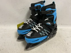 Used Lake Placid ADJ 2-6 Boys Softboot Skate Royal Blue Adjustable