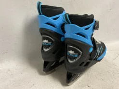 Used Lake Placid ADJ 2-6 Boys Softboot Skate Royal Blue Adjustable