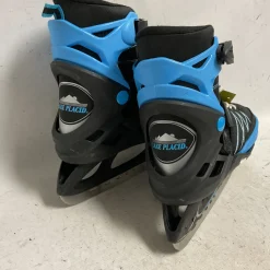 Used Lake Placid ADJ 6-9 Mens Softboot Skate Royal Blue Adjustable