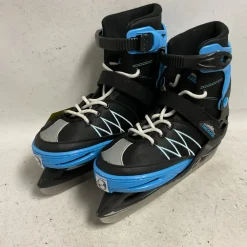 Used Lake Placid ADJ 6-9 Mens Softboot Skate Royal Blue Adjustable