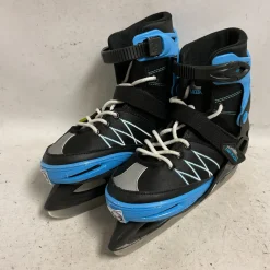 Used Lake Placid ADJ 6-9 Mens Softboot Skate Royal Blue Adjustable