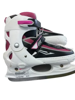 Used Lake Placid ADJ 6-9 Womens Softboot Skate Pink Adjustable
