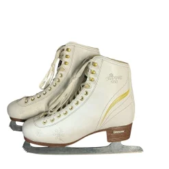 Used Lake Placid ALPINE 800 WomensFigure Skate White Senior 7