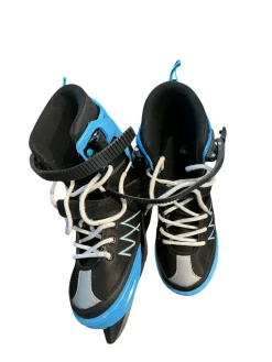 Used Lake Placid LAKE PLACID ADJ. 2-6 Boys Softboot Skate Royal Blue Adjustable