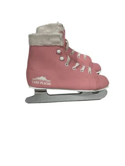 Used Lake Placid SKATES Double Runner Skate Pink Junior 02