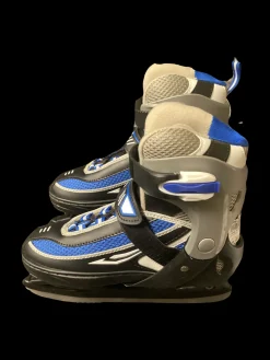 Used Lake Placid SKATES Mens Softboot Skate Black Adjustable