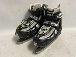 Used Lake Placid SUMMIT 1-4 Boys Softboot Skate Black Adjustable