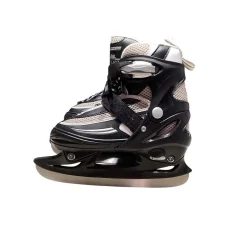 Used Lake Placid SUMMIT 1-4 Boys Softboot Skate Black Adjustable