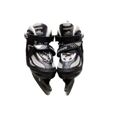 Used Lake Placid SUMMIT 1-4 Boys Softboot Skate Black Adjustable