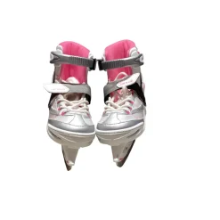 Used Lake Placid SUMMIT G 11-2 Girls Softboot Skate White Adjustable