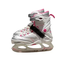 Used Lake Placid SUMMIT G 11-2 Girls Softboot Skate White Adjustable