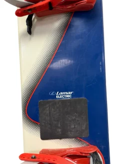 Used Lamar ELECTRIC 163 cm Snowboard w/ Liquid Bindings