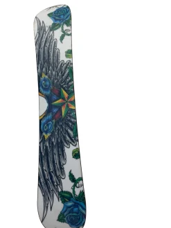 Used Lamar FASCINATION 149 cm Womens Snowboard - Top Sheet Cracking